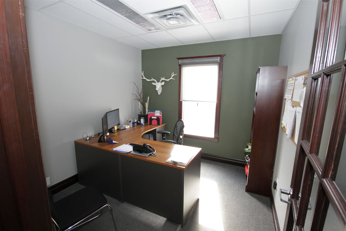 Each Office Employee is provided with their own office that has been tastefully and uniquely decorated by Paint & Decor Concepts.